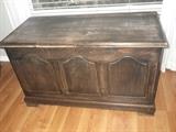 Antique (over 100 years old) chest. Hand made 