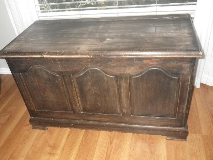 Antique (over 100 years old) chest. Hand made 