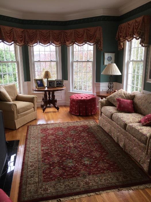 Stylish Living Room -- Great Condition! Rug not for Sale!