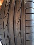 Potenza s001 tires -- note treads! 2x 225-45 -r18 ; 2x 255-40-r18. Less than 5K miles from factory!
