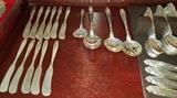 Prelude Sterling by "International Sterling" 5 pc place setting Service for 12 with some serving pieces