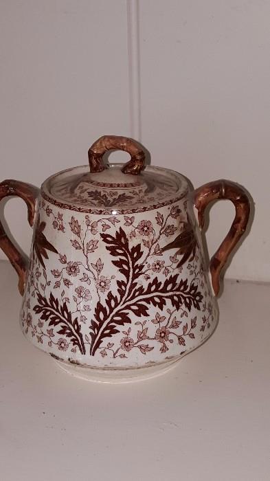 Antique sugar bowl