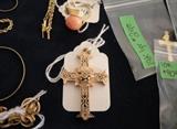 Beautiful vintage gold cross
