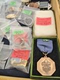 Bronze 1930s Boy Scout medal.