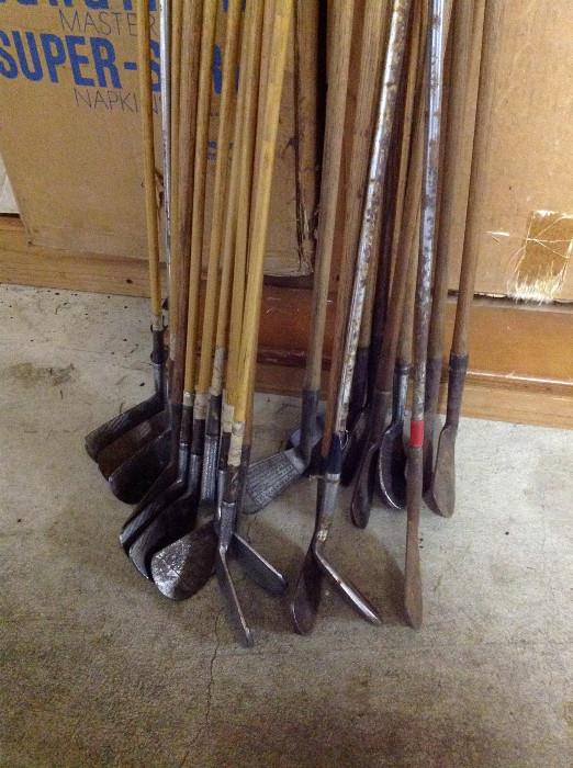 Vintage and Antique Golf Clubs
