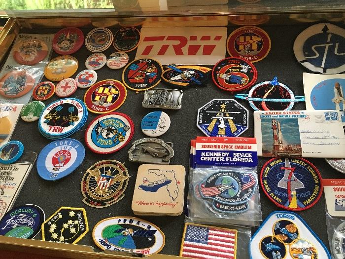 Space Shuttle Badges, Pins