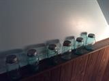 Vintage Blue jars