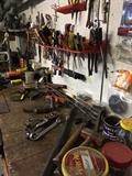 Workshop full of tools