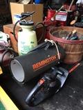 Yard tools, propane heater