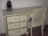 another French Provincial desk with chair