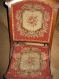 Needlepoint rocker