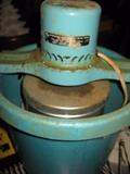 Vintage ice cream machine