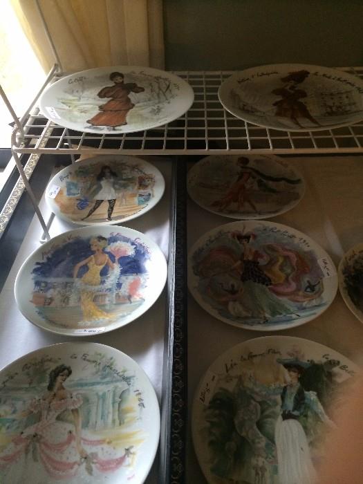  Fashion (through the years) plate collection