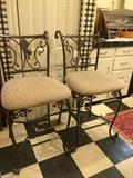 Two matching bar stools