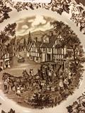 Royal Staffordshire "Stratford Stage" ironstone - J & G Meakin of England 