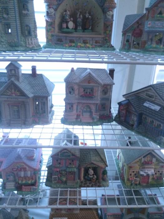 Some of the houses and buildings of the Cottontail Lane collections