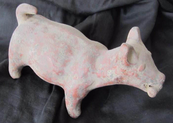 Pre-Columbian Colima Terracotta Dog Figure