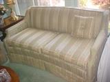 ONE OF A PAIR OF LOVESEAT SOFA'S - DREXEL