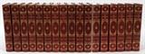 Lot#371, GUY DE MAUPASSANT, SHORT STORIES, BEAUX ART EDITION, #222/1250, LEATHER BOUND, 17 VOLUME SET..Guy De Maupassant Short Stories, #222/1250. Publish Dingwall & Rock, Ltd. New York MCMXXV (1925). 17 volume set, including: "Au Soleil", "Bel Ami", etc. For additional titles see photos. Red Moroccan 1/4 leather and corners. 17 volume set. 150