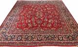 Lot#2067, SAROUK PERSIAN FINE CARPET, SEMI ANTIQUE, 12' 6" X 12' 5"