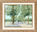Lot#2090, ANDRE GISSON (FRENCH, B. 1910), OIL ON CANVAS, H 16", W 20", "THE AVENUE"Signed lower left.  Provenance Harmon Art Gallery, Naples, FL, 1990; current consignor.  French, born 1910.