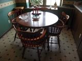 Maple table & 4 chairs