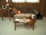 wicker love seat