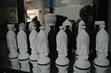 Wood Asian Style Chess Set