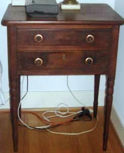 Hitchcock side table