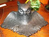 Unusual owl inkwell