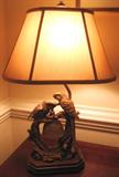Unusual bird lamp