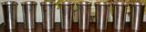 8 Preisner tumblers, STERLING, #106, 5 1/4"H, 4.7 oz. EACH