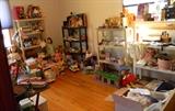 Toy Room, 1960's and earlier dolls, barbie house, doll patterns, clothes and cars, hats purses too