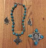 SWEETBIRD STUDIOS STERLING AND TURQUOISE
