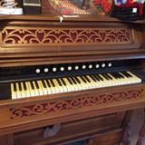 #44 vintage air pump organ $200 —