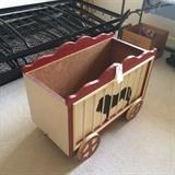 #60 Lion Toy Box wood $50 