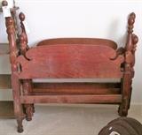#8 (2) Twin Bed Frames Cherry $100 each set 