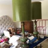 Green Lamps $75 each — in Huntsville, Alabama.