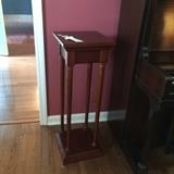 #61 Cherry square fern stand $75 — in Huntsville