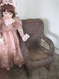 childs size wicker rocker