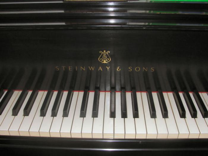 Steinway and Sons Model "M" Grand Piano