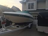 THIS ITEM AVAILABLE FOR PRE-SALE
Larson 1998 236 SEI (24' Bowrider) and trailer for sale. This boat is in very good condition for its age.  