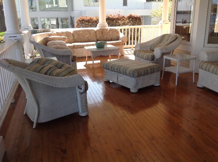 Lloyd Flanders patio furniture.  MANY pieces to chose from.