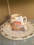 Bunnykins plate & cup