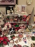 Snowbunnies collection and other Christmas decorations
