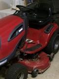 Craftsman YTS 3000 lawn mower with grass catcher
