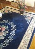Shaw blue rug