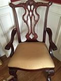 One of the Captain Chairs from Thomasville Dining Set
