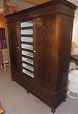 English Oak armoire