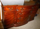 Durcan Phyfe Mahogany China Cupboard